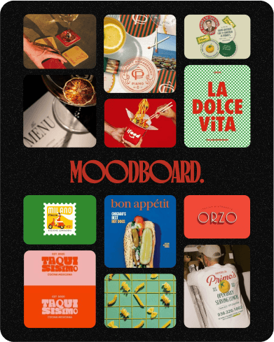 From a simple mood board to reality.